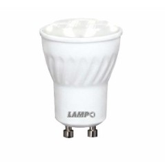 Lampadina LED attacco GU10 Diametro 35 mm 4,5W 6400K LAMPO DIKLED35GU10BF