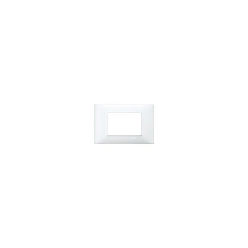 Plana placca 3 moduli colore bianco VIMAR 14653.01