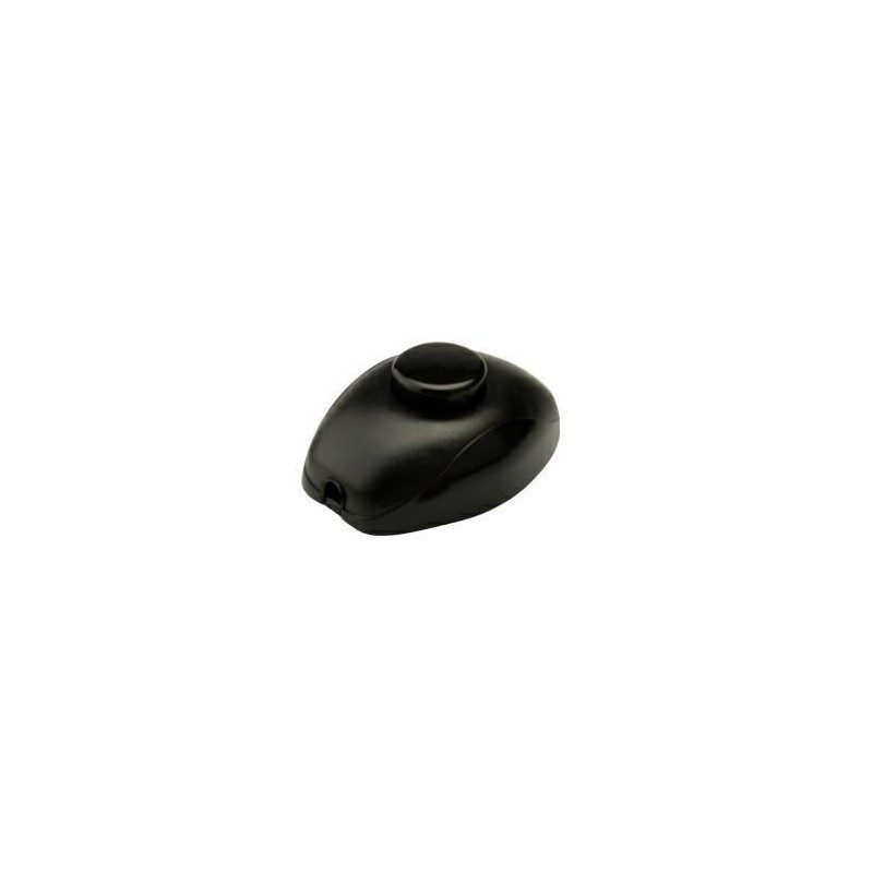 Interruttore Passafilo A Pedale Nero FAI 0249/N