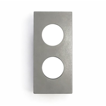 Adattatore per prese TV 2 fori Serie bticino MatixGO Grigio BT-MG-G2 FRACARRO 287833