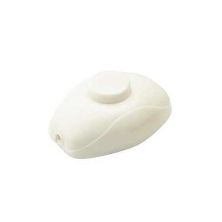 Interruttore Passafilo A Pedale Bianco FAI 0249
