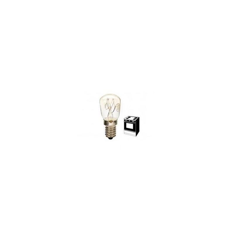 LAMPADA PERETTA LEUCI 25W PER FORNI E14 230V LAMPADA PERETTA LEUCI 25W PER FORNI E14 230V