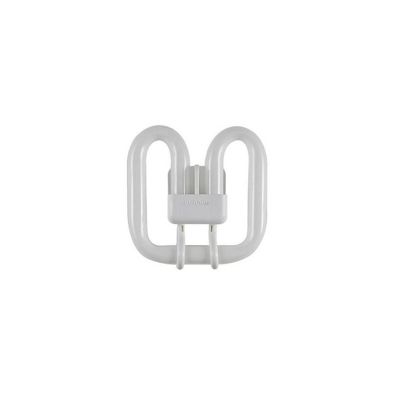 Lampada Fluorescente 2D Durafly attacco GR10q 10W 4 PIN 4000K DURALAMP 1D10114P