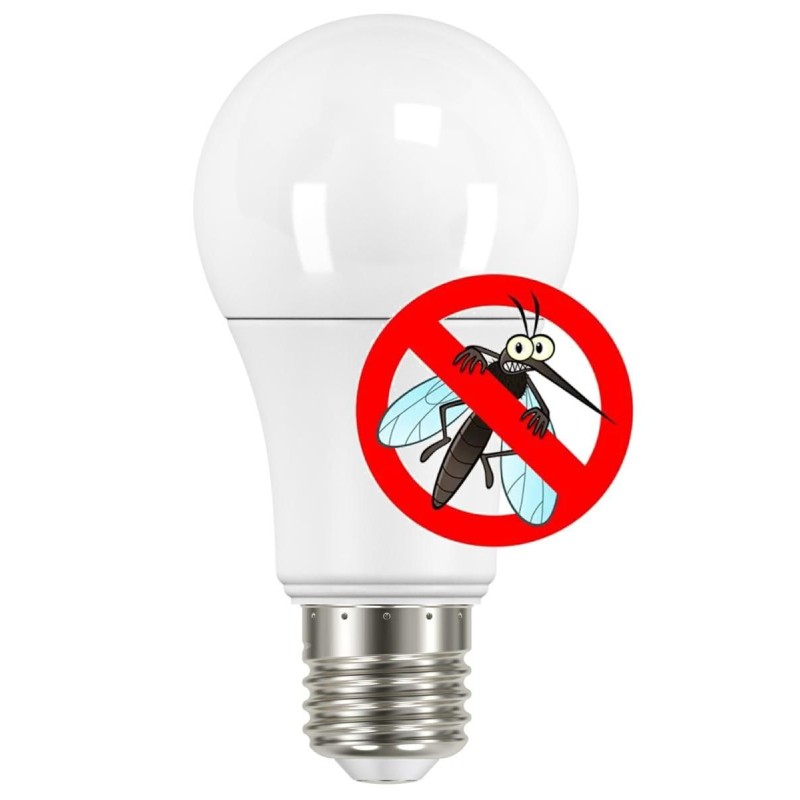 Lampadina LED Goccia Antizanzare 8W 4000K E27 BOT LIGHTING ELD1008X3AM