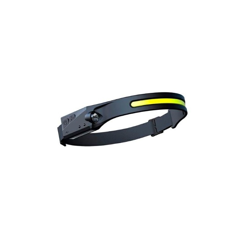 Lampada Frontale a LED con interruttore 5W Ricaricabile VELAMP IH524