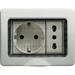 Idrobox custodia IP55 3 moduli BTICINO 25503
