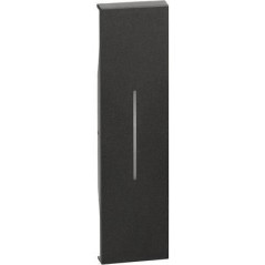 Cover Living Now per Comandi 1 modulo Nero BTICINO KG01