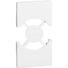 Cover Living Now per Presa Schuko 2 Moduli Bianco BTICINO KW03