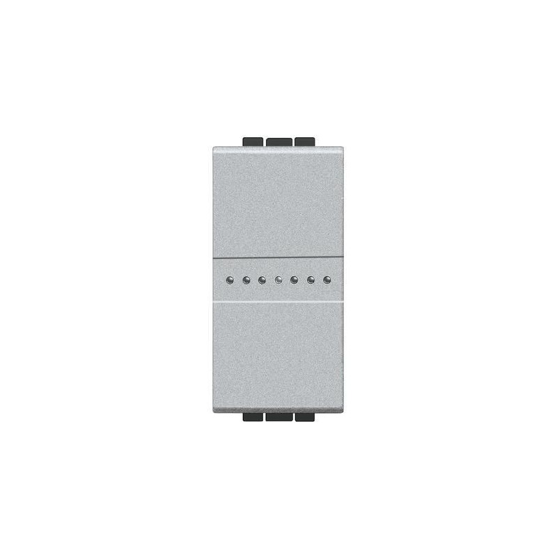 LivingLight Pulsante Assiale 10A 1P Tech BTICINO NT4055N