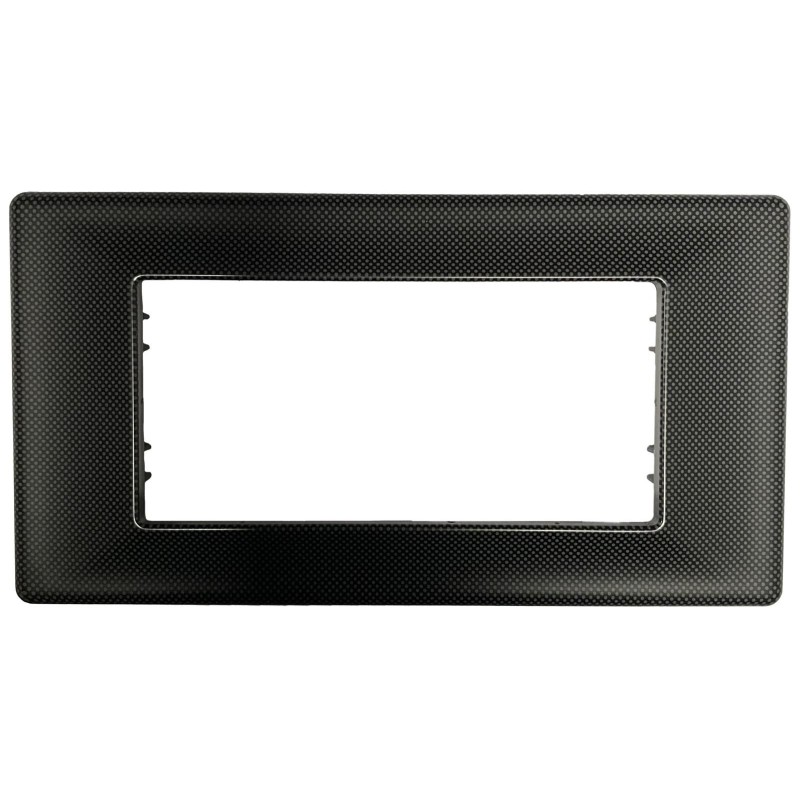 Placca ERGO 4 Moduli Grigio Scuro LEGRAND 70216 Placca ERGO 4 Moduli Grigio Scuro LEGRAND 70216