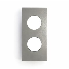Adattatore per prese TV 2 fori Serie bticino MatixGO Grigio BT-MG-G2 FRACARRO 287833