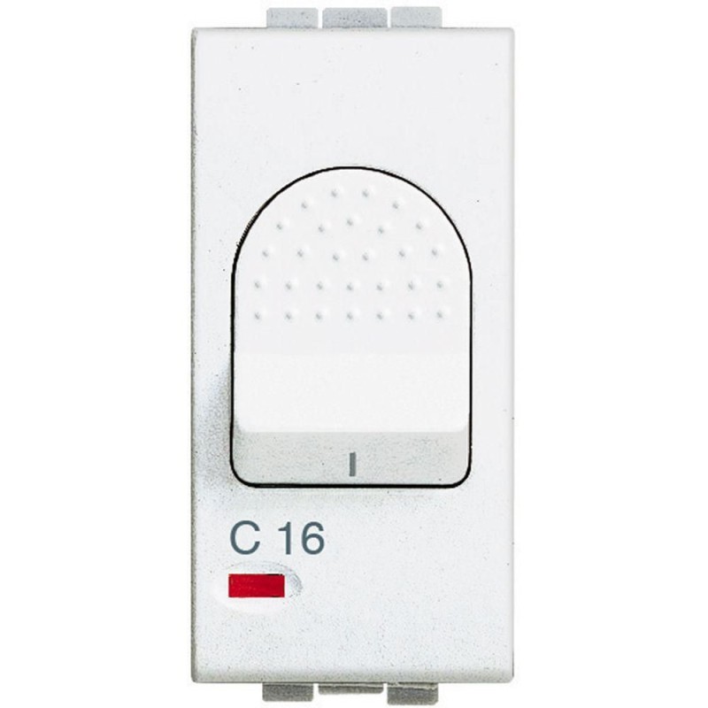 Interruttore Magnetotermico 1P+N 16A 230V LivingLight Bianco BTICINO N4301/16 Interruttore Magnetotermico 1P+N 16A 230V LivingLight Bianco BTICINO N4301/16