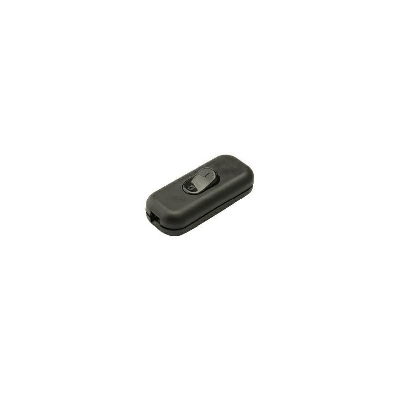 Interruttore Bipolare passafilo Nero FAI 2190/N Interruttore Bipolare passafilo Nero FAI 2190/N
