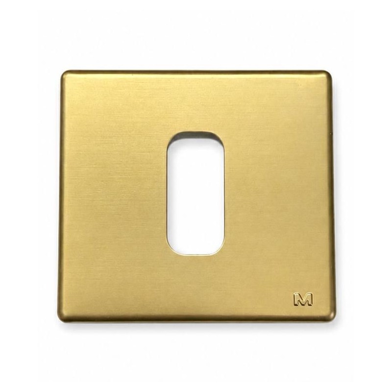 Placca Metallica 1 Modulo Bronzo GL2000 Molveno LEGRAND 65306