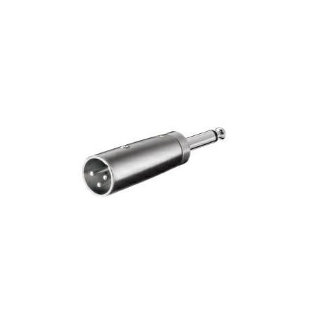 Adattatore microfonico xlr da spina 3 poli a spina jack 6,3 mono KONELCO GBC 30564400