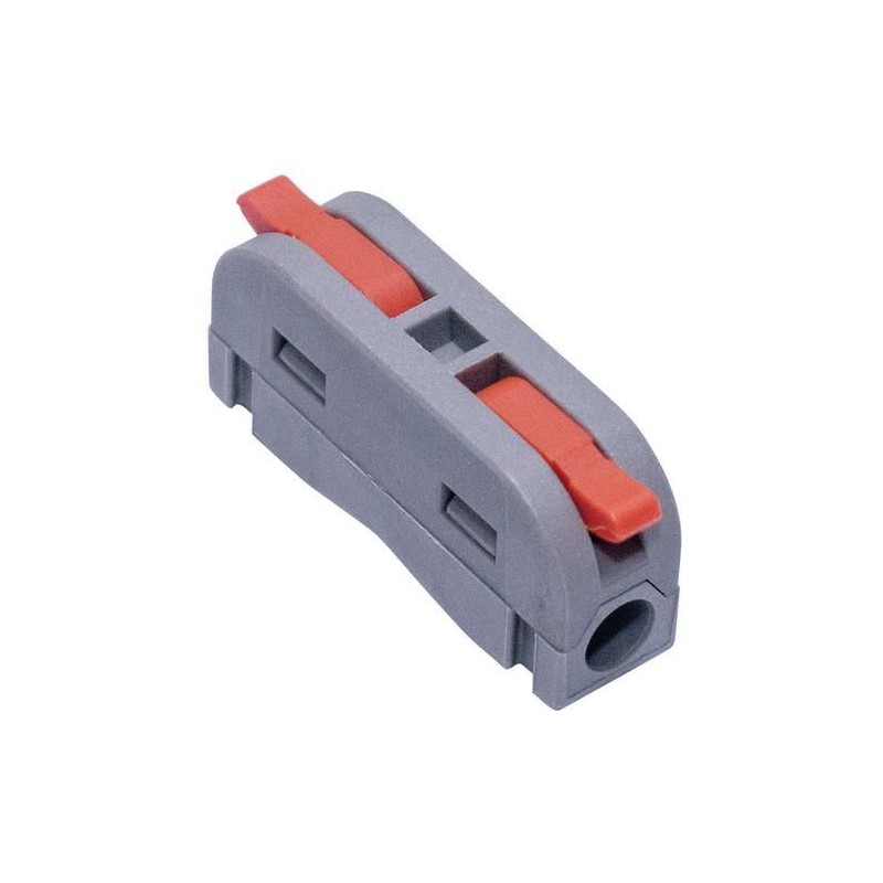 Connettore rapido passante 1 Polo 2,5mm2 LIFE 38.3005021 Connettore rapido passante 1 Polo 2,5mm2 LIFE 38.3005021