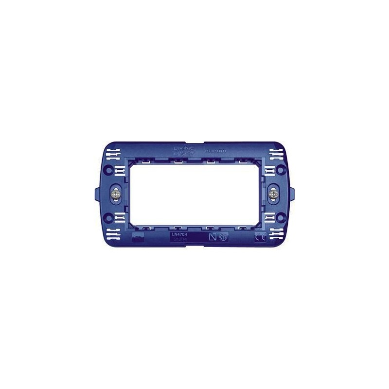 SUPPORTO 4 MODULI LIVING LIGHT BTICINO LN4704 SUPPORTO 4 MODULI LIVING LIGHT BTICINO LN4704