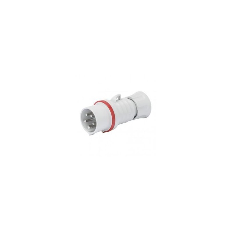 Spina mobile 3P+N+T 16A IP44 rossa 380V GEWISS GW60009H Spina mobile 3P+N+T 16A IP44 rossa 380V GEWISS GW60009H