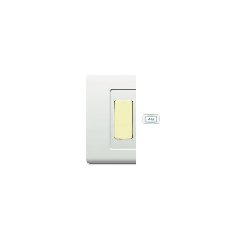 Tondo'Q Placca 4 Moduli Bianca ELETTROCANALI ECL2694WH