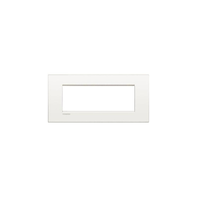 Livinglight placca AIR 7 moduli bianco puro BTICINO LNC4807BN