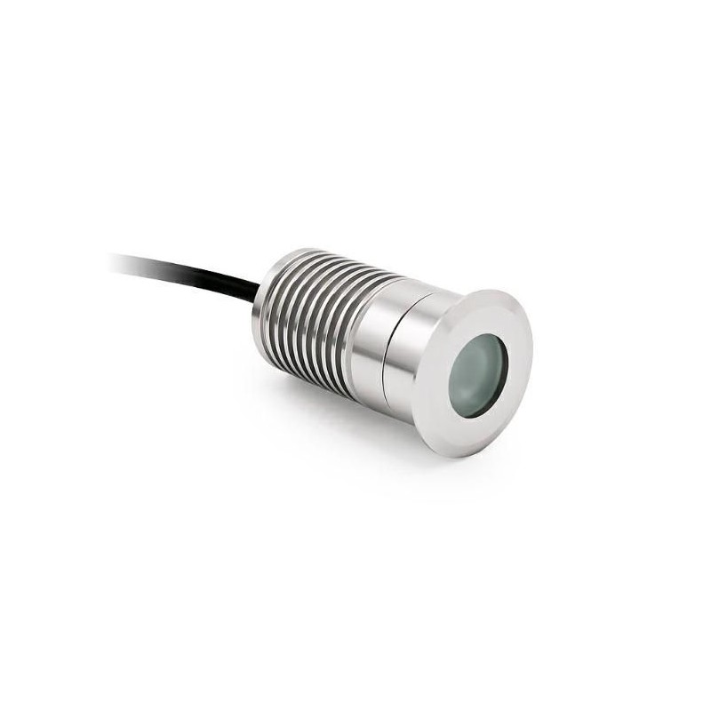 Faretto Carrabile 3W 12V 3000K con Lenti Intercambiabili LAMPO CARRSPLI3WBC