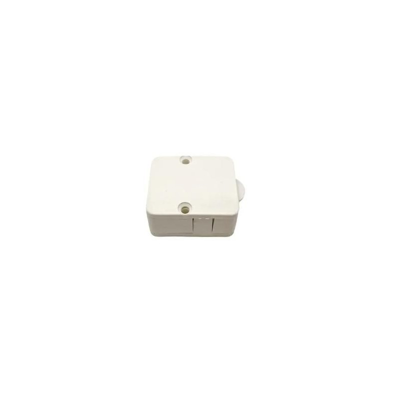 Pulsante per Anta Bianco 6A 250V LAMPO 5120/BI Pulsante per Anta Bianco 6A 250V LAMPO 5120/BI