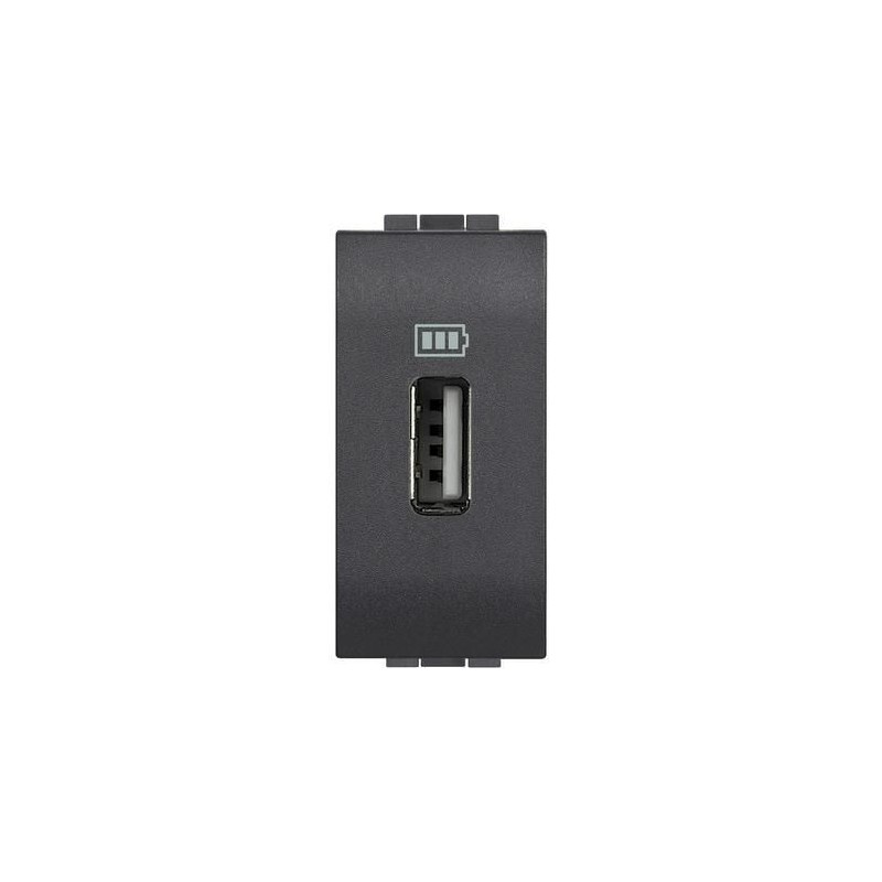 Caricatore USB LivingLight antracite BTICINO L4285C1 Caricatore USB LivingLight antracite BTICINO L4285C1