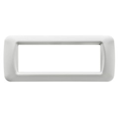 Placca system Bianca 6 posti GEWISS GW22506