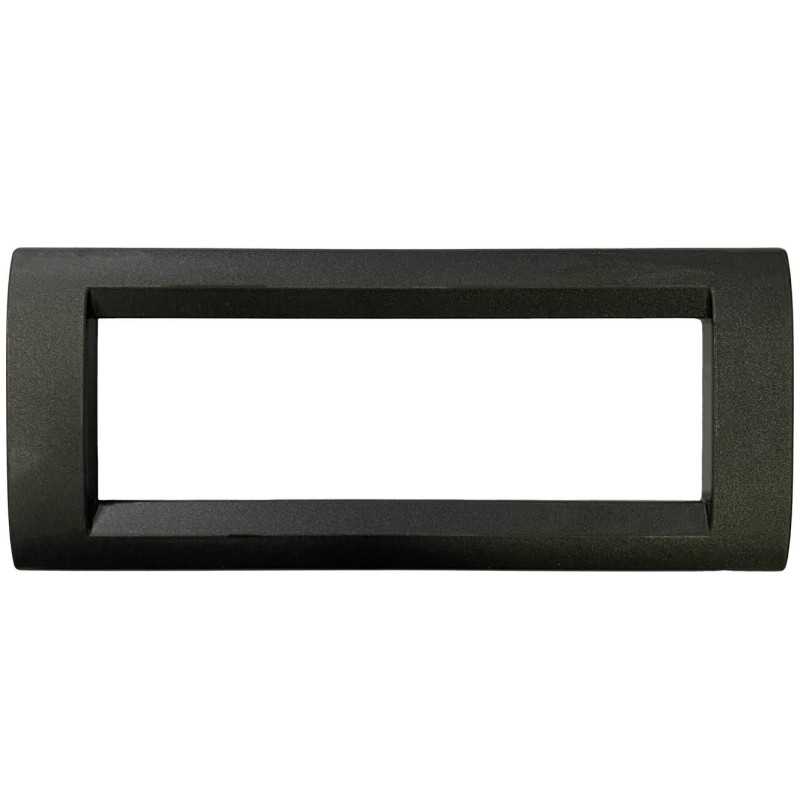 Placca Playbus 6 Moduli Grigio Ardesia GEWISS GW32006