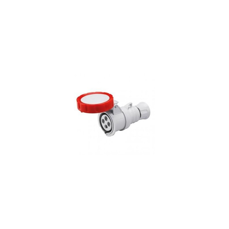 Presa mobile 3P+T 32A IP67 rossa 380V GEWISS GW62041H