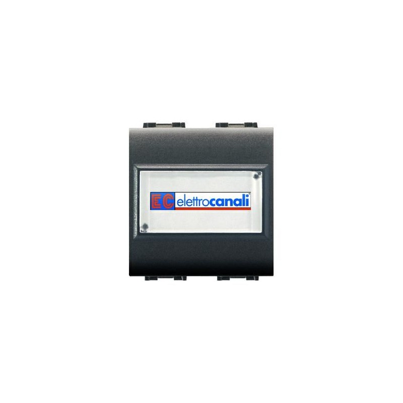PULSANTE PORTANOME ANTRACITE MY LIFE ELETTROCANALI ECL4025 PULSANTE PORTANOME ANTRACITE MY LIFE ELETTROCANALI ECL4025
