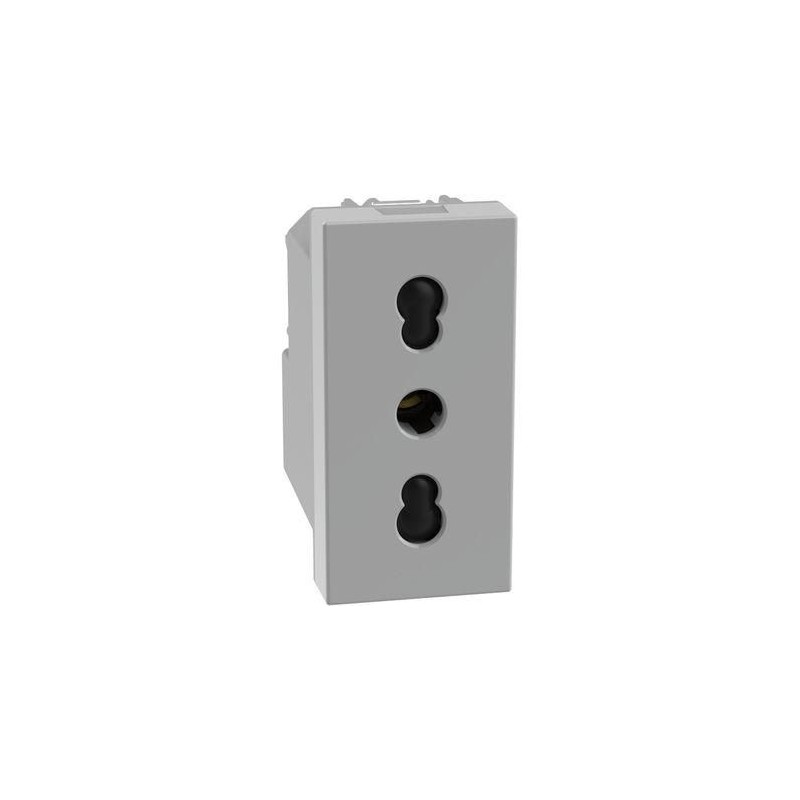 Presa Di Corrente Bipasso 16A 2P+T P17/11 Grigia MatixGO BTICINO JG4180