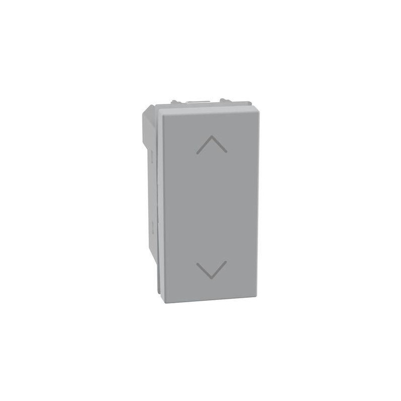 Pulsante doppio interbloccato per tapparelle grigio MatixGO BTICINO JG4037N Pulsante doppio interbloccato per tapparelle grigio MatixGO BTICINO JG4037N