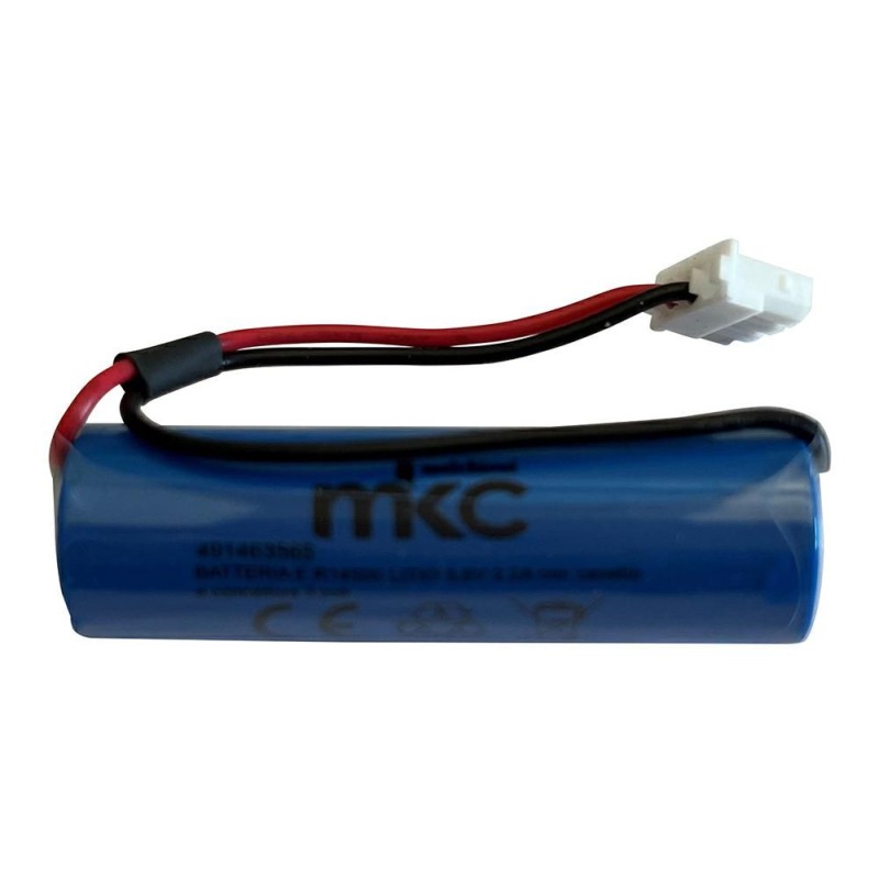 Batteria Stilo AA a litio ER14500 3,6V 2,2A con Cavetto MELCHIONI 491463565 Batteria Stilo AA a litio ER14500 3,6V 2,2A con Cavetto MELCHIONI 491463565