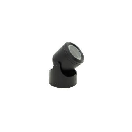 Proiettore Compatto Orientabile IP65 Nero GU10 230V LAMPO COMPACTGU10NE
