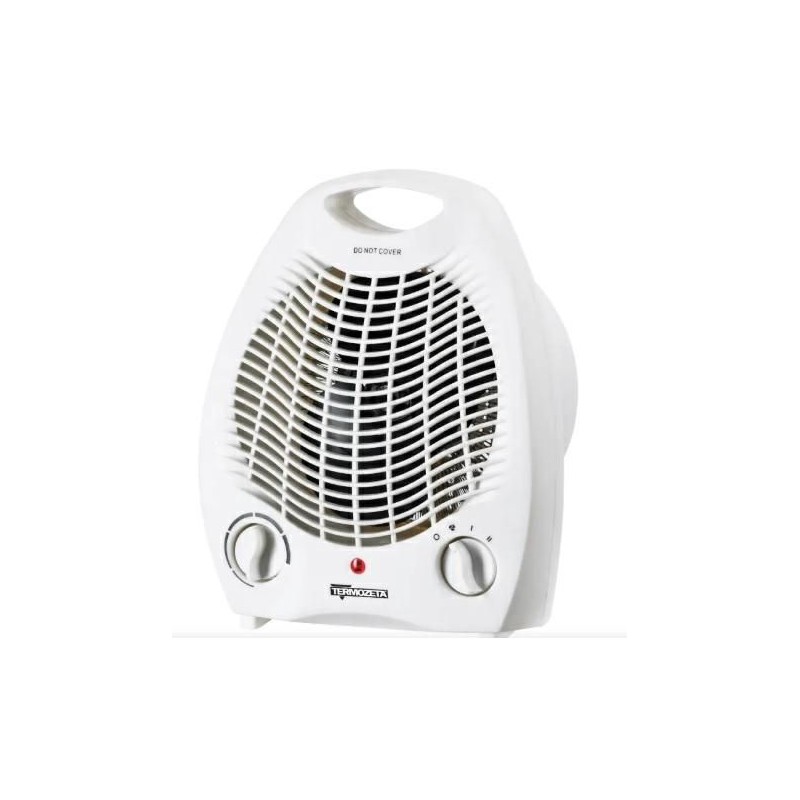 CALDOBAGNO 1000-2000W FAN HEATER BIANCO TERMOZETA TZR15WG CALDOBAGNO 1000-2000W FAN HEATER BIANCO TERMOZETA TZR15WG