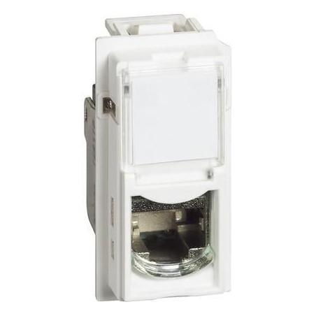 Presa Living Now RJ45 Toolless UTP CAT.6 Bianca BTICINO KW4279C6