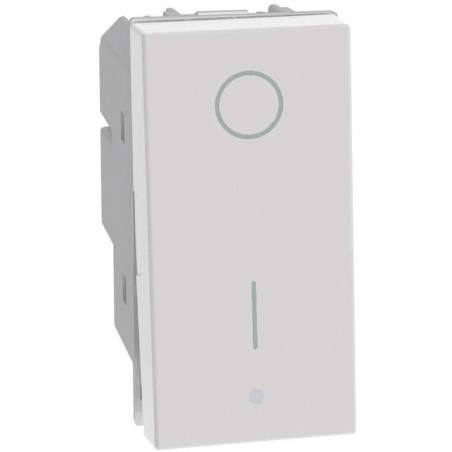 Interruttore bipolare basculante 2P 16AX 1 modulo bianco MatixGO BTICINO JW4002