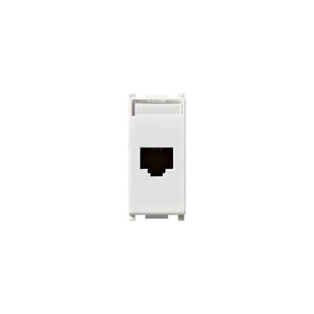 Presa Plana dati RJ45 CAT6 UTP colore bianco VIMAR 14339.6