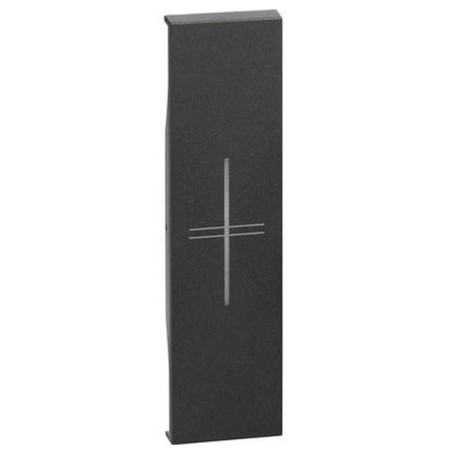 Cover Living Now per Comando Tapparella Connesso Nero BTICINO KG32