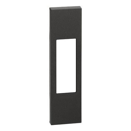 Cover Living Now per Prese, Bipolari, pulsante tirante Nero BTICINO KG02