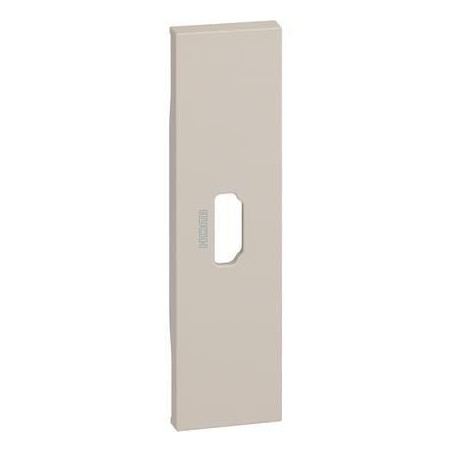 Cover Living Now per connettore HDMI 1 modulo sabbia BTICINO KM14