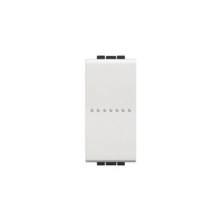 LivingLight deviatore assiale 10A 1P bianco BTICINO N4053N