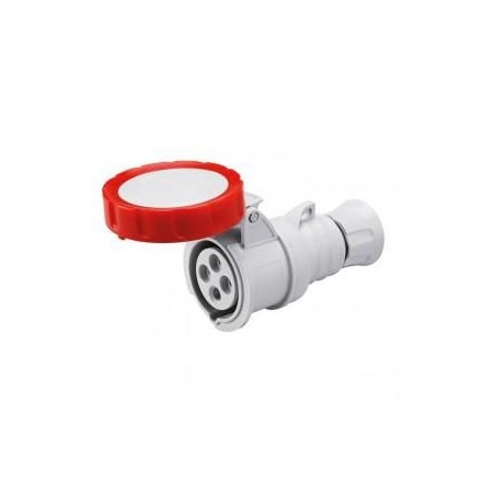 Presa mobile 3P+T 32A IP67 rossa 380V GEWISS GW62041H