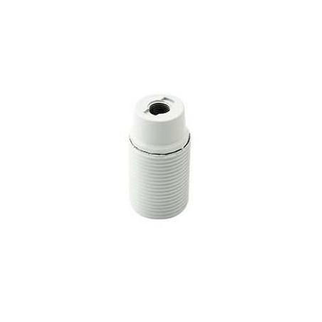 Portalampada Filettato E14 Bianco FAI 0194