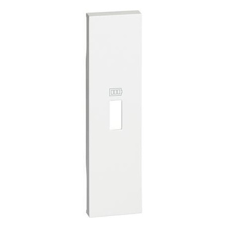 Cover Living Now per Caricatore USB 1 modulo Bianco BTICINO KW10C