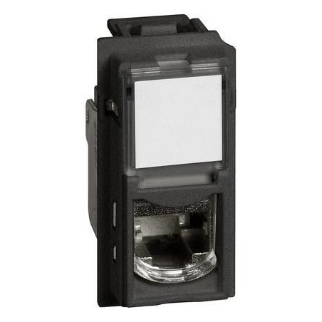 Presa Living Now RJ45 Toolless UTP cat. 6 Nero BTICINO KG4279C6