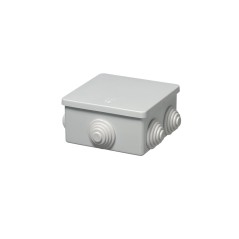 Cassetta esterna quadrata con gommini IP44 80x80x40 OLAN OL20003