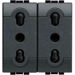 Livinglight presa duplex BTICINO L4180/2