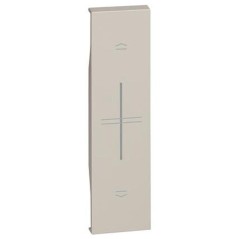 Cover Living Now per Comando Tapparella Connesso Sabbia BTICINO KM32